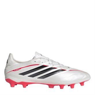 adidas Mens Copa Pure Iv Pro Firm Ground Football Boots in Silver/Black - Size UK 10.5