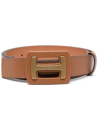 Hogan Riem met logoplakkaat - Bruin