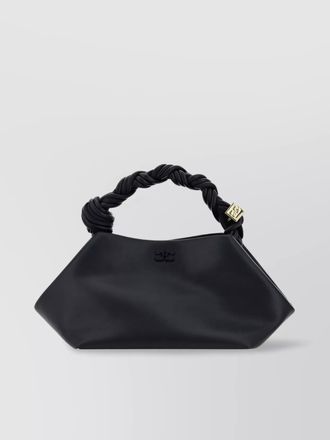 Ganni bou small leather shoulder bag