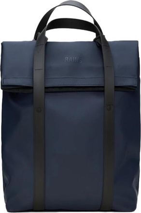 Rains 2 Way Tote Rugzak W3 - unisex - Rugzakken - Blauw - ONE Size - Tassen
