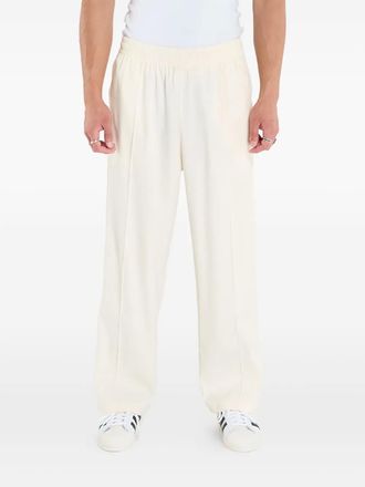 adidas elasticated-waistband track pants - men - Fabric - S - Neutrals