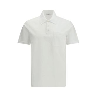 Givenchy Polo Shirts, male, White, Size: XL Paris Jacquard Polo