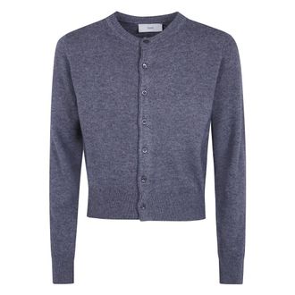 Dunst C&aacute;rdigan de punto con cuello redondo - Knitwear - Hombre - Gris - M