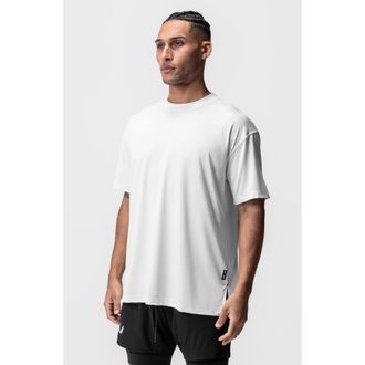 ASRV AeroSilver Oversized Tee in White at Nordstrom, Size X-Small