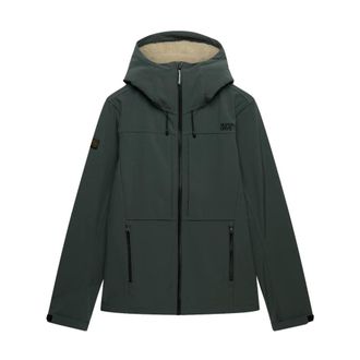 Superdry Chaqueta Trekker Borg con Capucha - Jackets - Hombre - Verde - 2XL