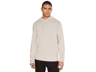 Faherty Sunwashed Slub Hoodie Mens Clothing Oat Plains Heather : 2XL, Cotton
