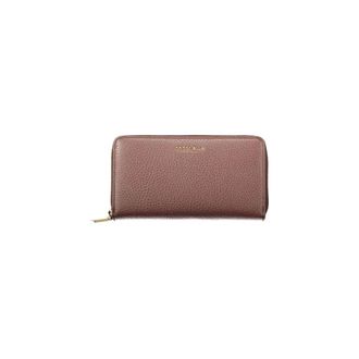 Coccinelle Portafoglio Zip Around in Vera Pelle - - Accessories - Donna - Marrone - ONE SIZE