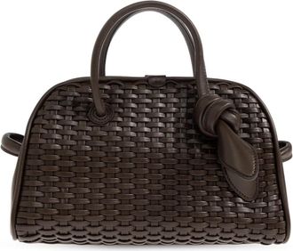 Jacquemus Le Petit Turismo Handbag - Dames - Handtassen - Bruin - ONE Size - Leer - Tassen
