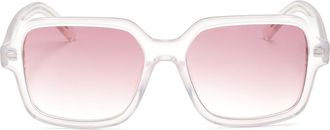Maison Margiela 56mm Square Sunglasses in Pearl Sand at Nordstrom