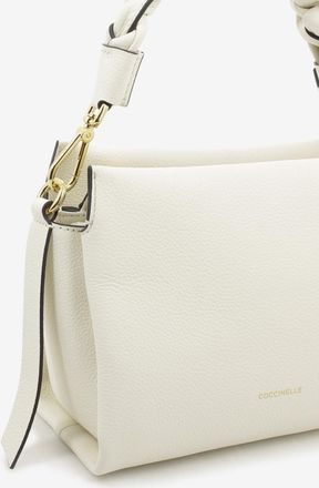 Coccinelle Handbag Boheme small pearl / cognac