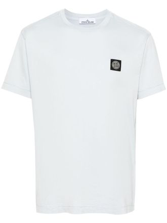 Stone Island Jersey T-shirt - Blauw