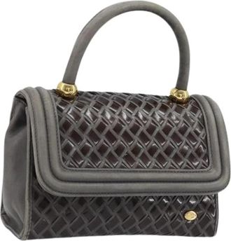 Bally Pre-owned Handtas - Dames - Vintage Handtas - Bruin - ONE Size - Leer - Vintage