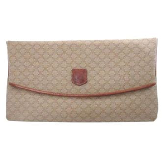 Celine Pre-owned Clutches, female, Beige, Size: ONE SIZE Pre-owned Clutch bag
