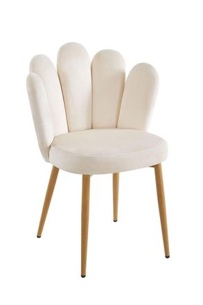Regalos Miguel Sillas Comedor - Silla Kelya Terciopelo - Beige