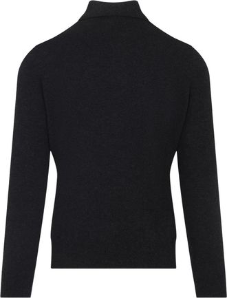 Brunello Cucinelli Polo a maniche lunghe - Grigio