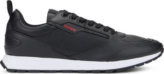 HUGO BOSS Sneakers - Heren - Sneakers - Zwart - 42 EU - Polyester - Schoenen