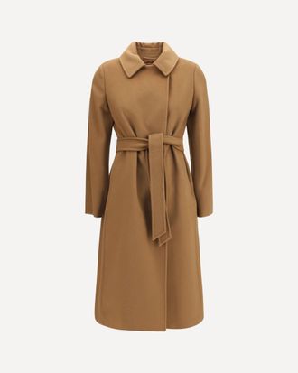 Max Mara Bcollag Coat in virgin wool Female 46