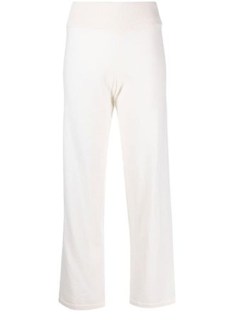 Woolrich straight-leg wool-blend trousers - women - Cashmere/Wool - L - White
