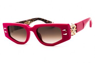 Roberto Cavalli SRC057M 09M3 Shiny Fuchsia/Brown Gradient
