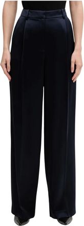 Anine Bing Donna, Pantaloni, Blu, M, new
