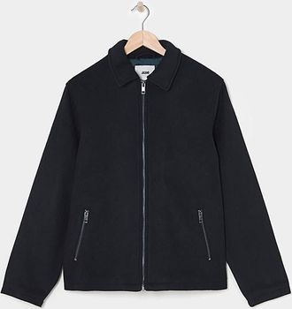 Jacamo Wool Collar Zip Up Jacket