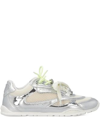 Pinko panelled sneakers - Silver