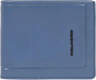 Piquadro leather wallet - Blue
