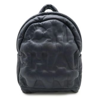 Chanel Dark Navy Leather Backpack (Pre-Owned)