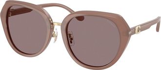 Coach HC8436 CBY93 54957N Womens Sunglasses Brown Size 55