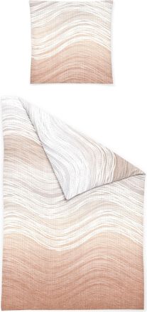 BIERBAUM Bettwäsche »4061« 2 Stk. tlg. Mako-Satin, 100 % Baumwolle, pflegeleicht