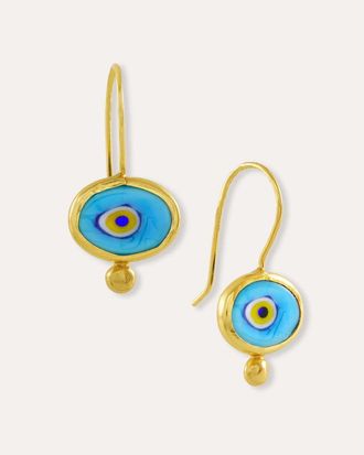 Ottoman Hands Alara Evil Eye Drop Earrings in Blue at Nordstrom