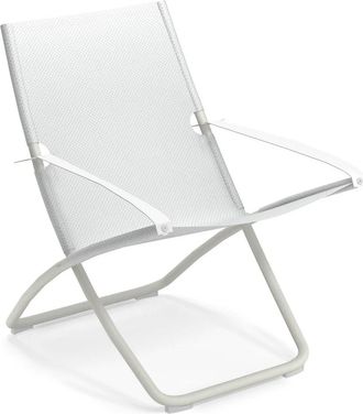 Emu Snooze Liegestuhl, weiss / weiss