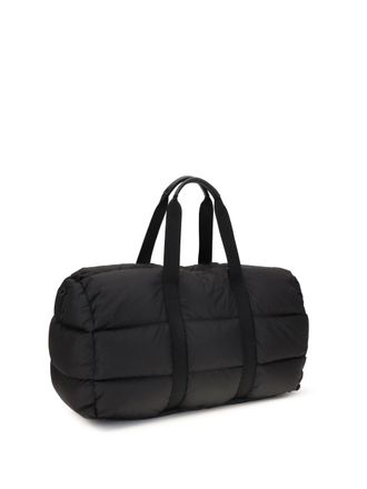 Moncler Mens Duffle Weekend Bag Caradoc Black Shoulder