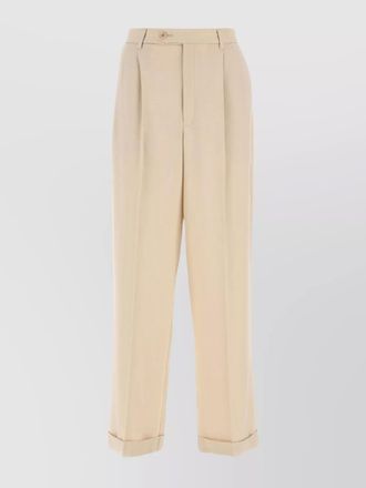 A.P.C. MELISSA folded hem wide-leg trousers