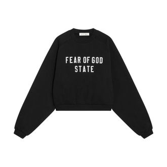 Fear of God Mujer, Sudaderas, Negro, Talla: S