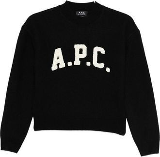 A.P.C. A. P.C. Crewneck Sweatshirt With Print