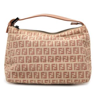 Fendi Pre-owned Fendi Zucchino Canvas Handbag 2395 8N0005 JQ4 039