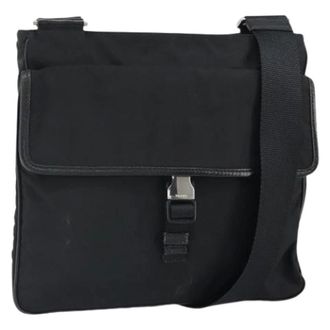 Prada Borsa a tracolla Pre-owned Vintage in nylon - - Pre-owned - Donna - Nero - ONE SIZE