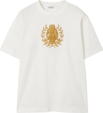 Burberry T-shirt in cotone - Bianco
