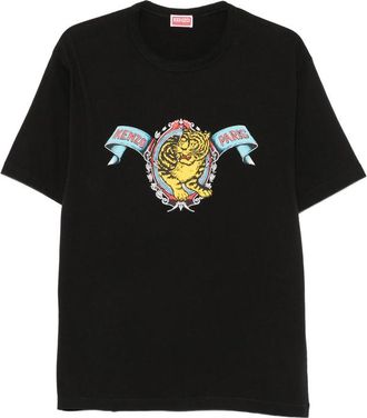 Kenzo Jumping Tiger-print T-shirt