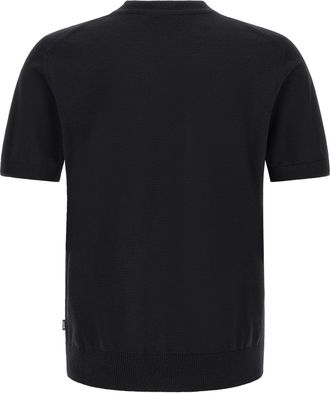 HUGO BOSS Extra-Fine Merino Wool Sweater - Black