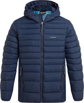 Craghoppers Mens Compresslite IX Hooded Padded Jacket (Blue Navy) - Size X-Large