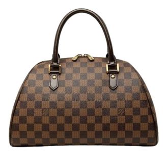 Louis Vuitton Pre-owned Ribera MM - Dames - Pre-owned - Bruin - Maat: ONE Size Leer