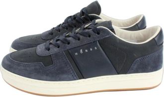 Hogan H668 Sneakers - Heren - Sneakers - Blauw - 40 EU - Leer - Schoenen