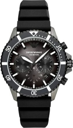 Emporio Armani Accessoires, Heren, Zwart, ONE Size, Diver