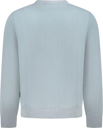 Napapijri Logo-Embroidered Cotton Sweatshirt - Gray