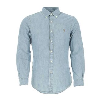 Polo Ralph Lauren Denim Overhemd - Heren - Spijkeroverhemden - Blauw - M - Denim - Overhemden
