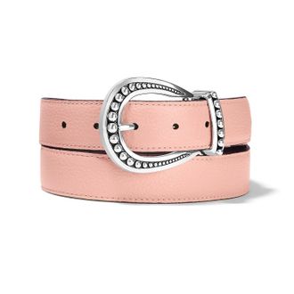 Brighton Womens Really Tough Reversible Belt In Pink