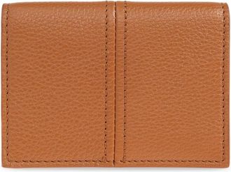Maison Margiela Leren Kaarthouder - unisex - Portefeuilles - Bruin - ONE Size - Leer - Accessoires