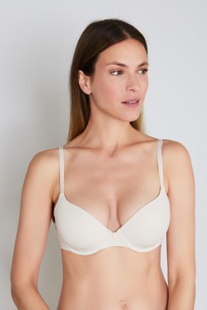 Joop B&uuml;gel-BH JOOP Sensation, Damen, Gr. 70, Cup D, beige (leuchtendes beige), Obermaterial: 58% Polyamid, 32% Polyester, 10% Elasthan, unifarben, comfort 